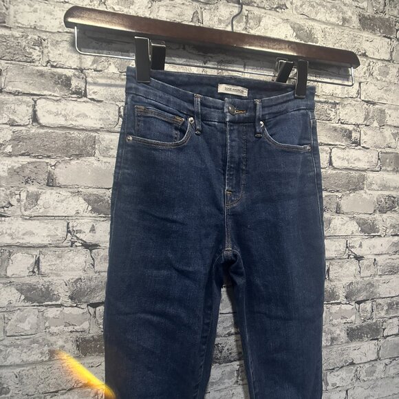 EUC Good American "Good Legs" Blue Jeggings Size 2/26 Waist - Picture 3 of 14